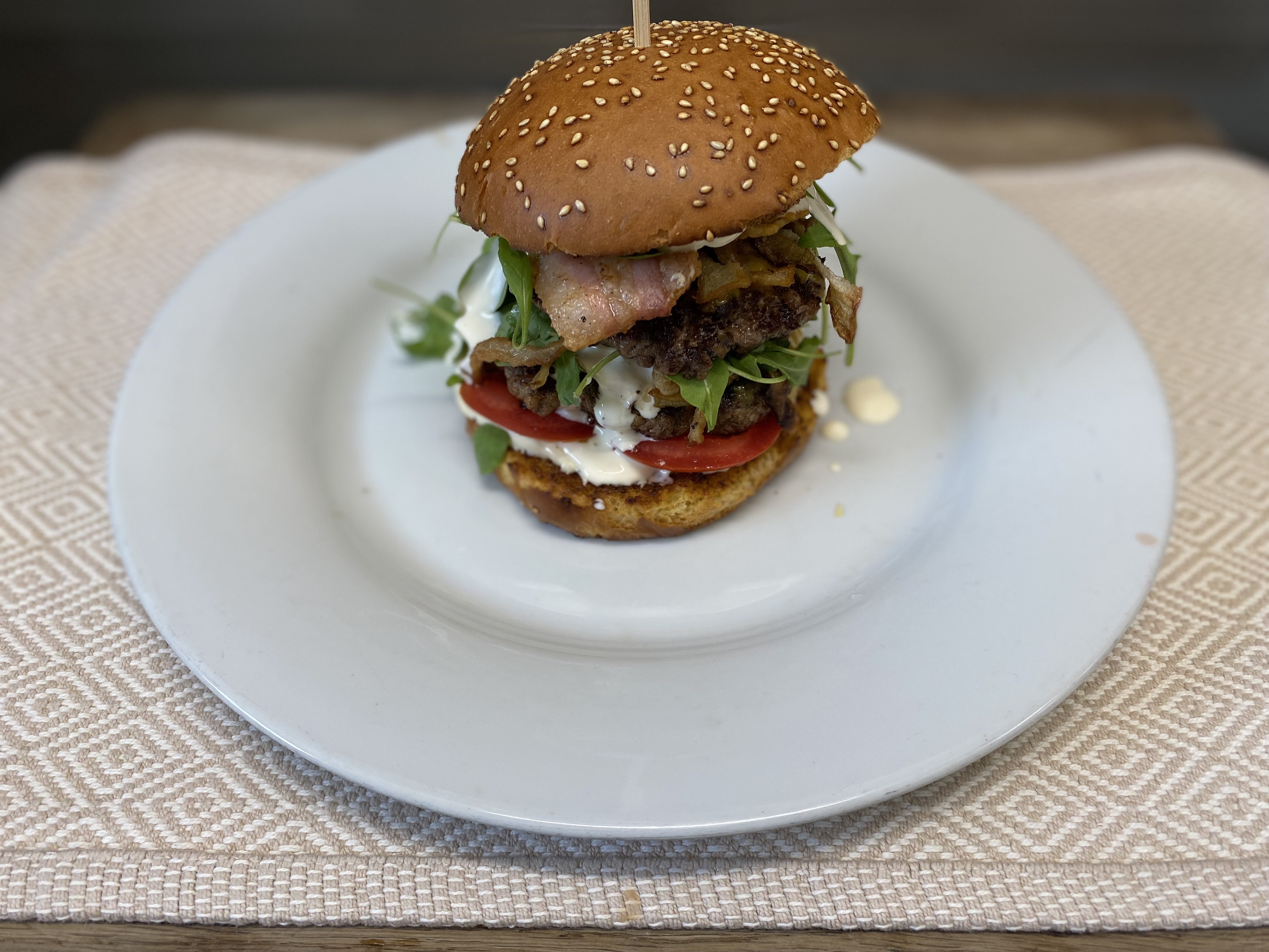 300g Hovězí burgr Jack Daniels