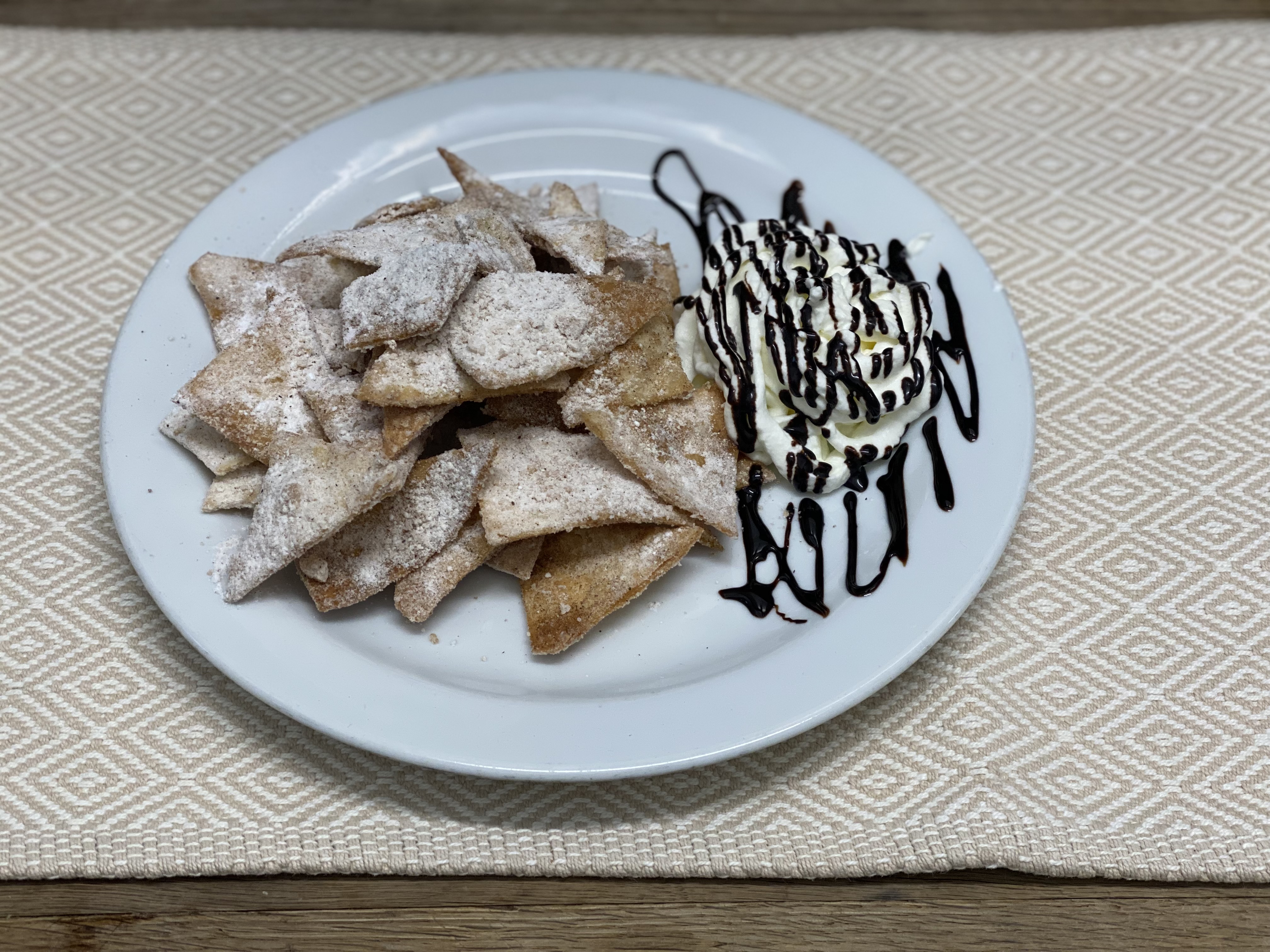 Křupeto se šlehačkou